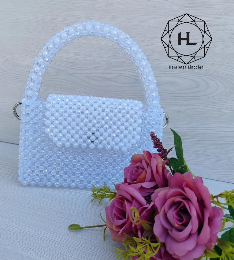 Xameleon ağ muncuq çanta